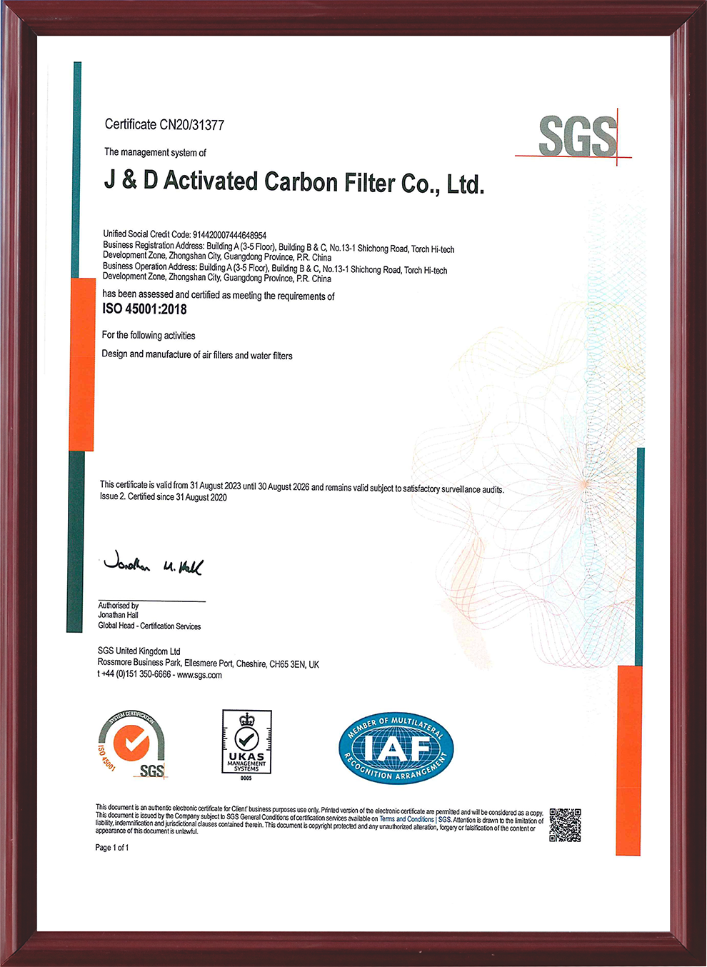 ISO 45001 ISO 45001