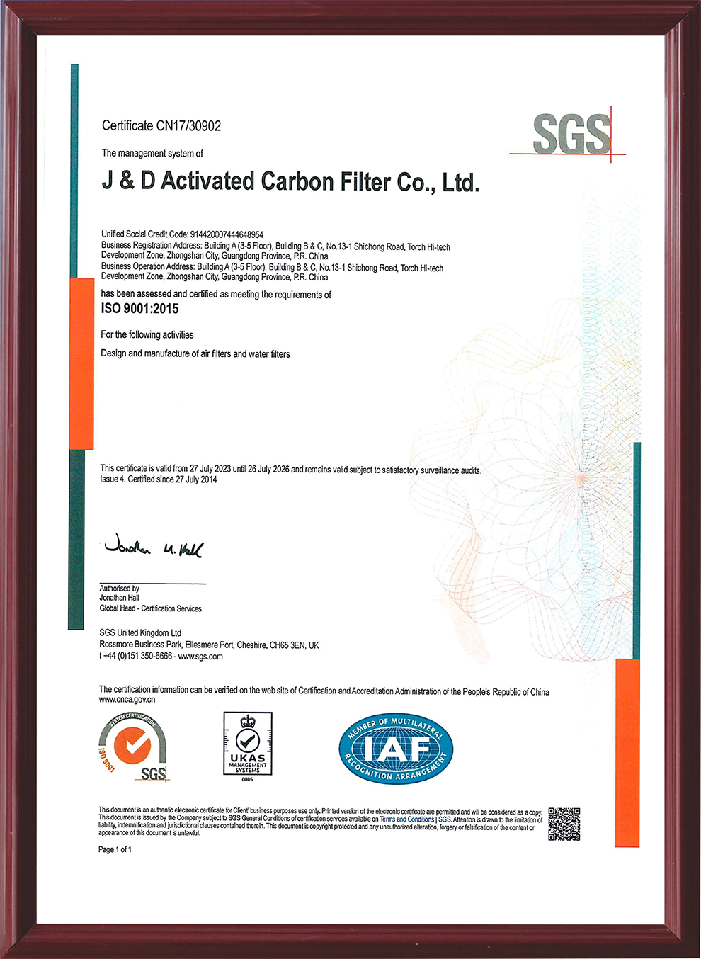 ISO 9001 ISO 9001